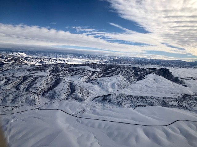 Snow-capped Mountains in Colorado