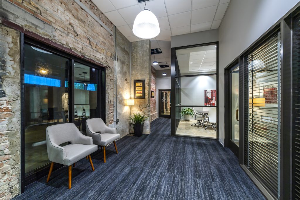 Open work spaces keep employees safe