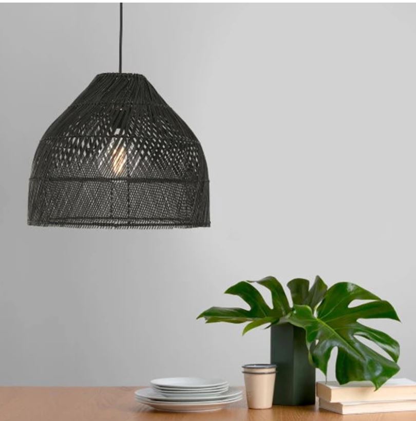black rattan black rattan lighting for home decor